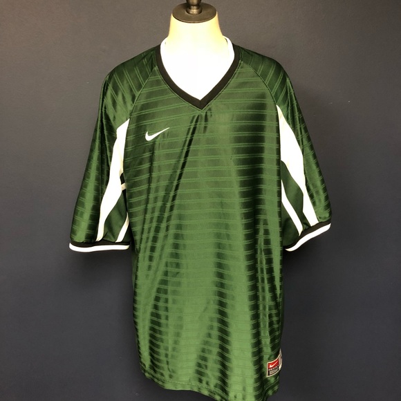 green nike soccer jersey